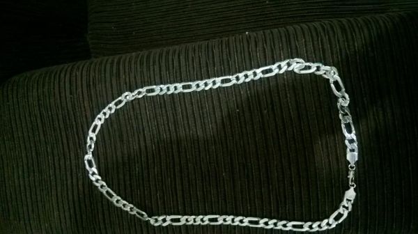 Corrente Masculina Folheada a Prata